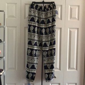 Paisley Harem Pants